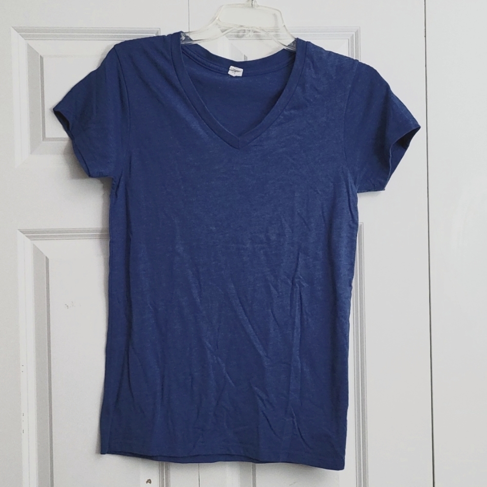 Ladies V cut neck line T shirt